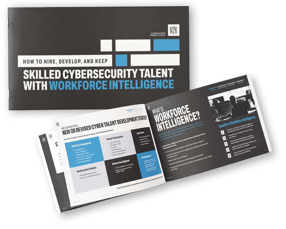 How to hire, develop, and retain skilled cybersecurity talent with Workforce Intelligence - N2K Cyber Workforce Strategy Guide